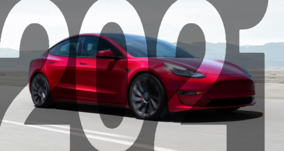 Bilan 2021 : Tesla frôle le million de voitures livrées