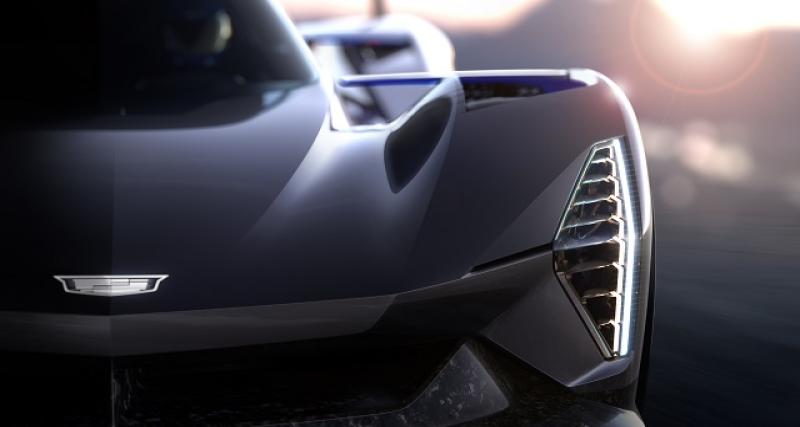  - Cadillac : premiers visuels du prototype LMDh futuriste