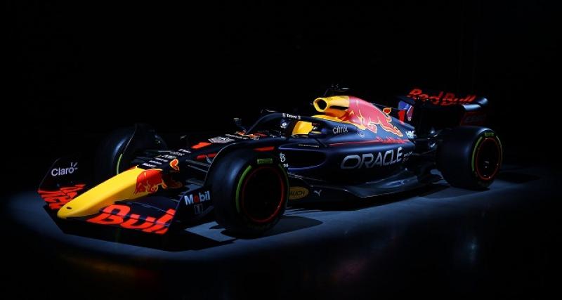  - F1 2022 : Red Bull "présente" la RB18 frappée du n°1