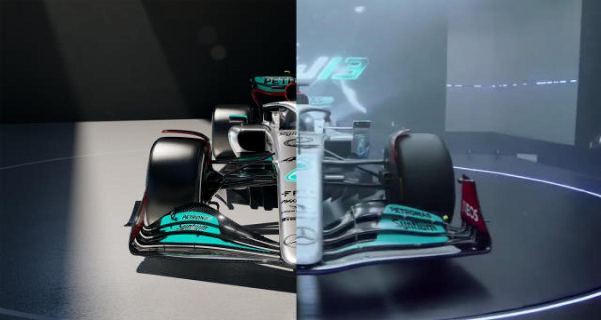 F1 - Mercedes dévoile deux W13 E Performance différentes