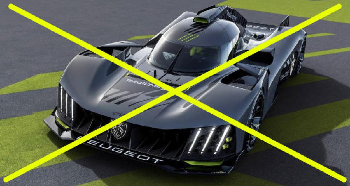 La Peugeot 9X8 ne sera pas aux 24 heures du Mans 2022 !
