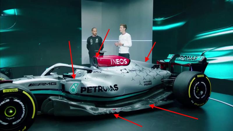  - F1 - Mercedes dévoile deux W13 E Performance différentes 1