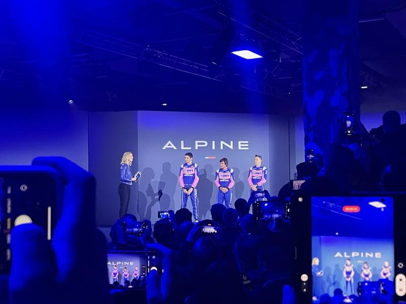  - F1 2022 : Alpine présente deux A522 1