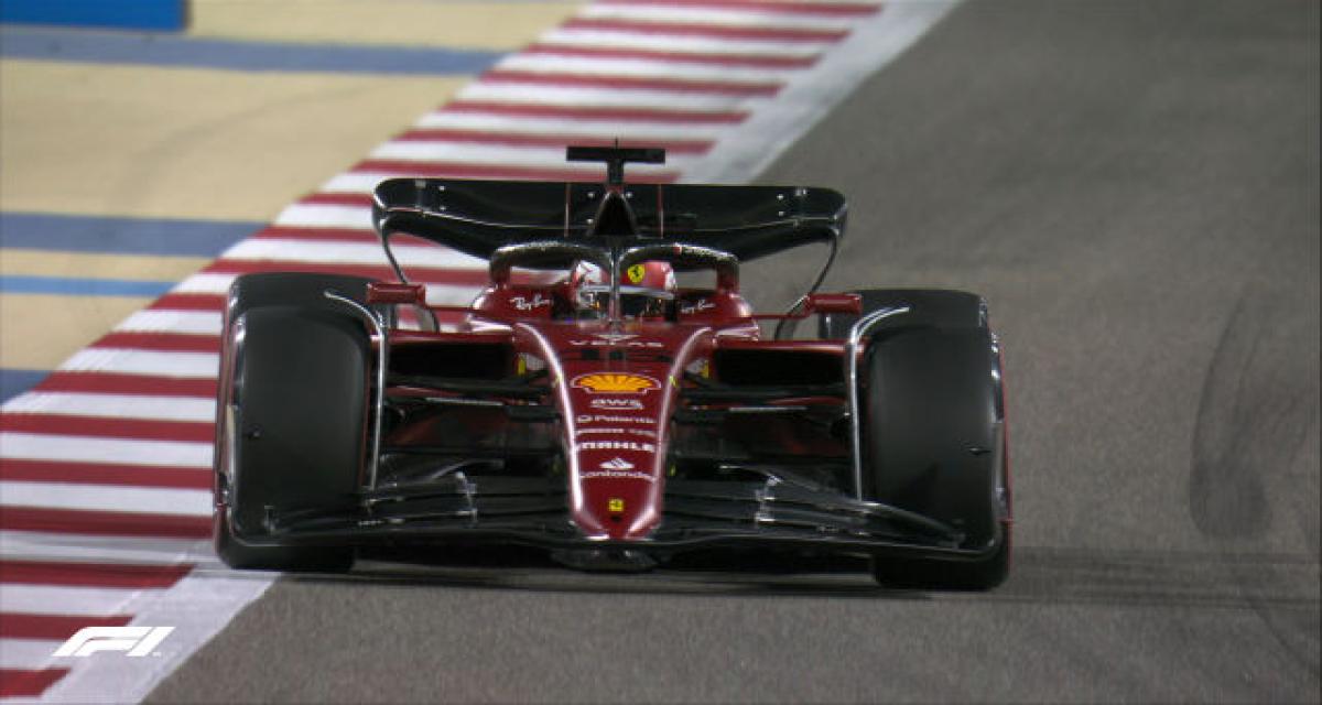 F1 - Bahreïn 2022 qualifications : Leclerc et Ferrari en pole