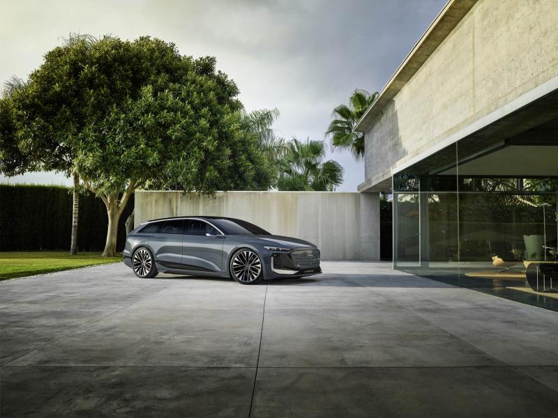 Audi A6 Avant e-tron concept : break électrique 1