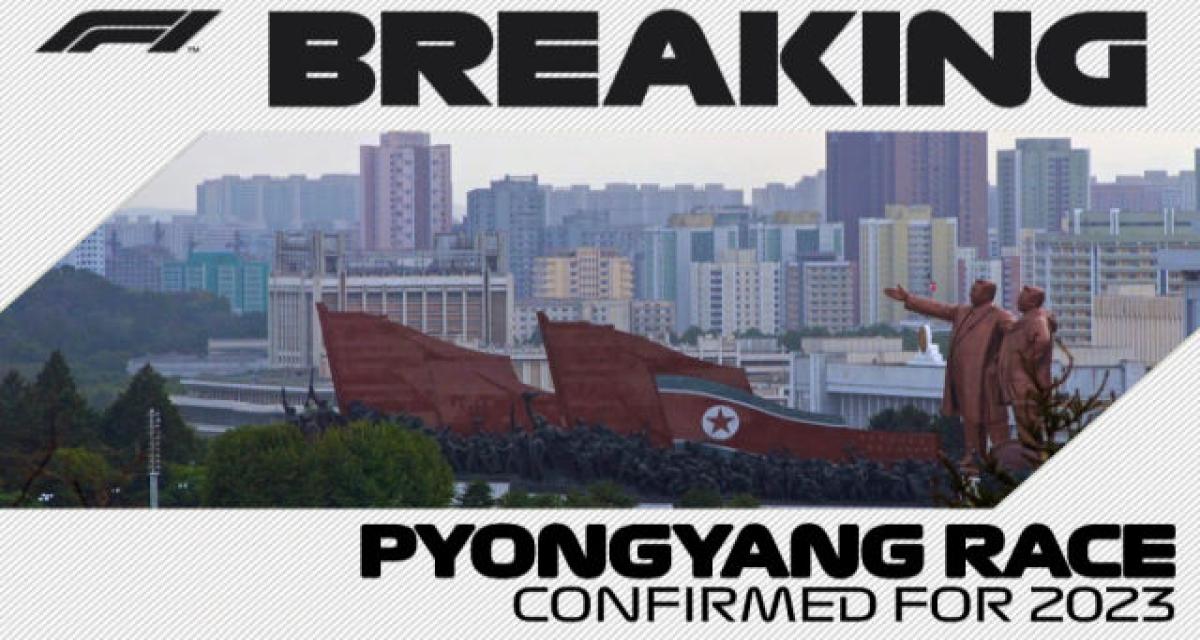 La Formule 1 ira à Pyongyang en 2023 ! [poisson]
