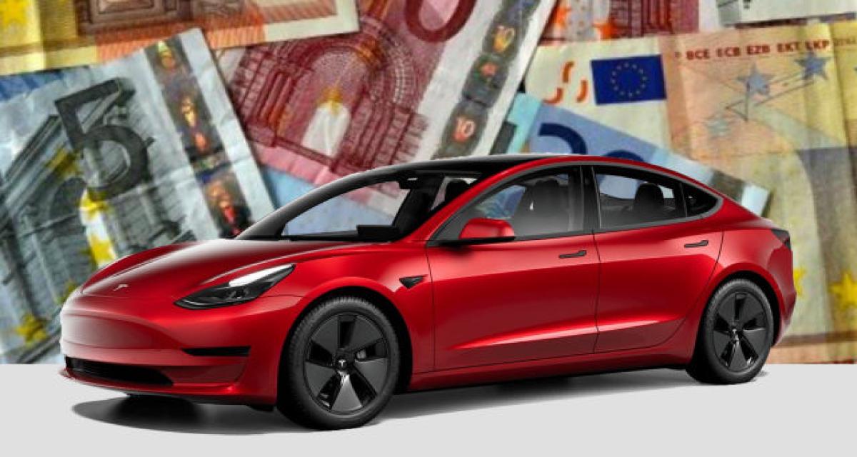 Encore une hausse pour le prix de la Tesla Model 3