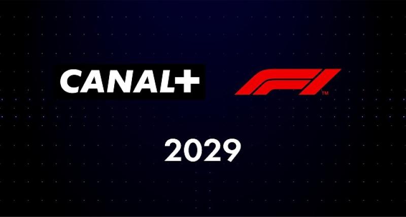  - Canal + prolonge la diffusion F1 jusqu'en 2029