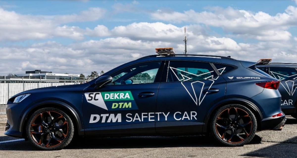Cupra fournit les voitures de sécurité du DTM