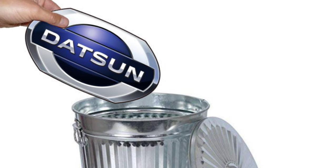 Nissan enterre les restes de Datsun