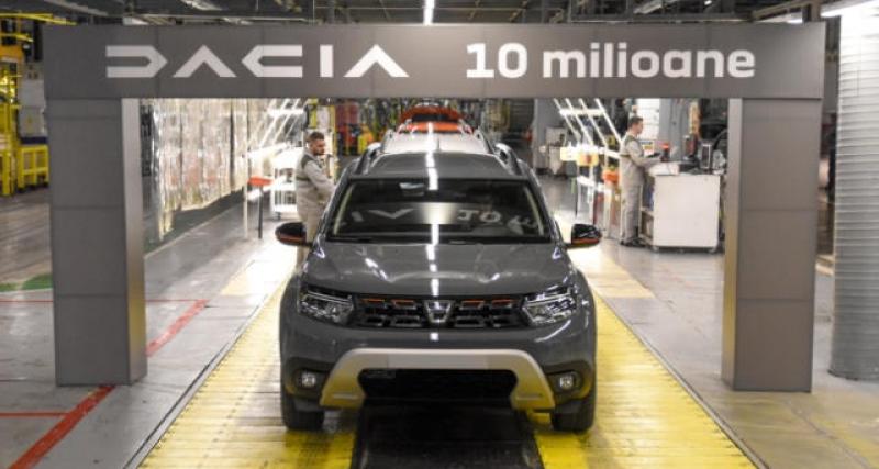  - 10 millions de Dacia : vers l'infini et au-delà !