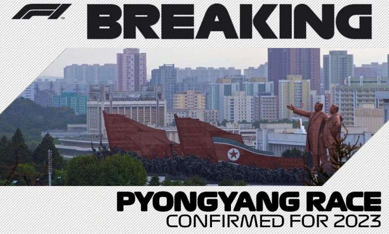 La Formule 1 ira à Pyongyang en 2023 ! [poisson] 1