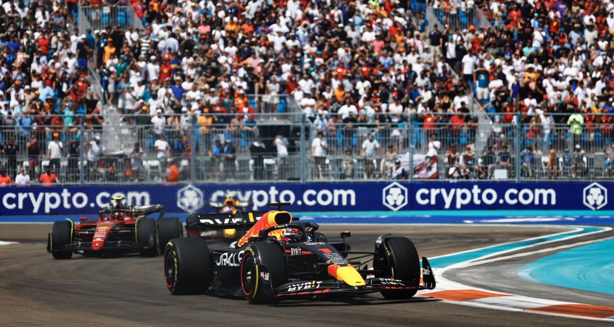 F1 GP de Miami 2022 : Verstappen profite de la vitesse de la RBR