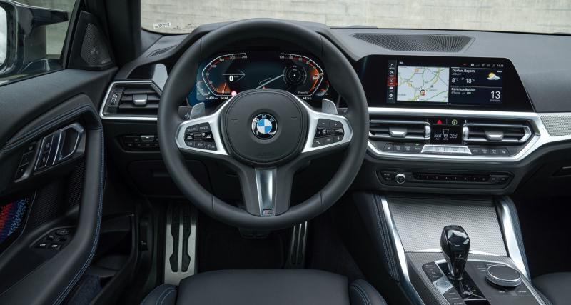 Essai BMW Série 2 coupé M240i xDrive de 374 ch - Un intérieur proche des Série 3 et Série 4