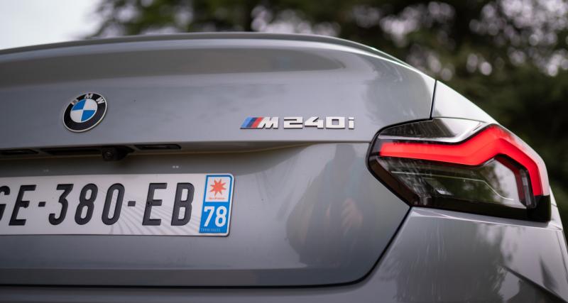 Essai BMW Série 2 coupé M240i xDrive de 374 ch - 6 cylindres, 374 chevaux!