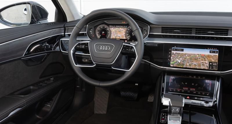 Essai Audi A8 TFSi-e 60 de 462 ch [VIDEO] - Vitrine technologique