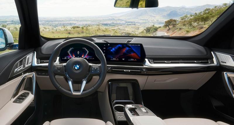 BMW X1 et iX1, les naseaux olympiques - Nouveau style intérieur bien venu