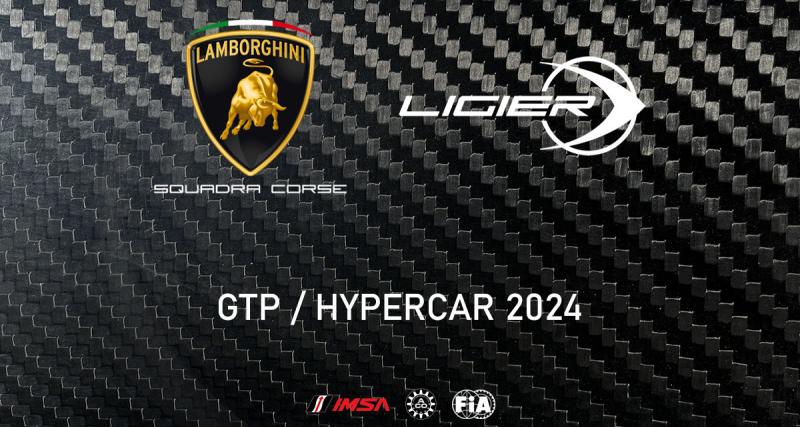  - Ligier et Lamborghini partenaires dans le LMDh