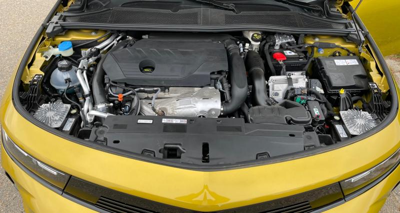 Essai Opel Astra Hybrid de 180 ch - Démarre toujours en électrique