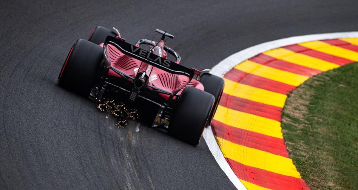 F1 Spa 2022 : Verstappen premier mais Sainz en pole