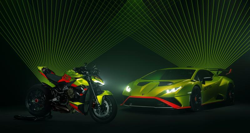  - Lamborghini et Ducati présentent une Streetfigter V4 spéciale