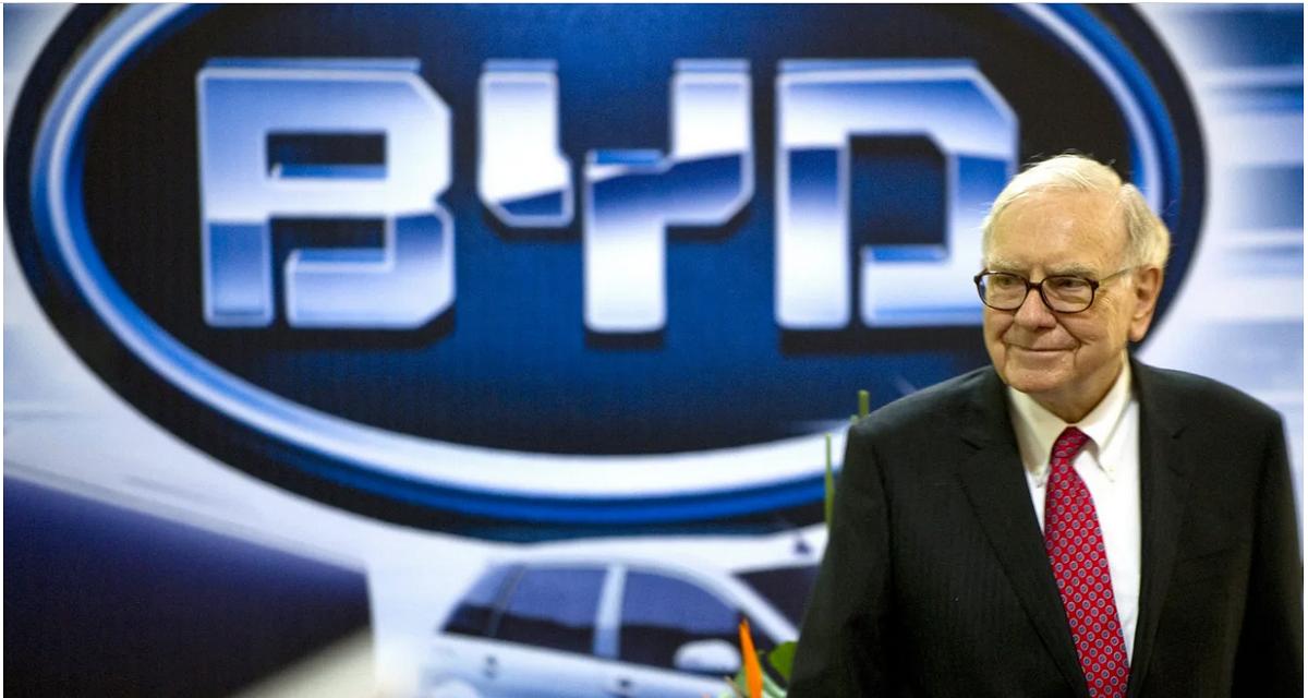  BYD (Chine) : Warren Buffet réduit la voilure, avant un retrait ? 