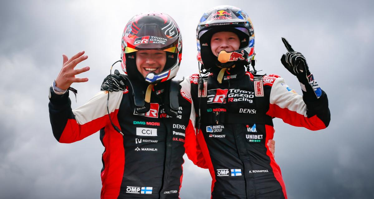 Rovanperä 22 ans et champion du monde WRC 2022 !