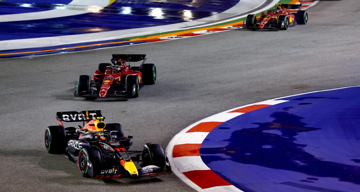 F1 Singapour 2022 : Sergio Perez l'emporte