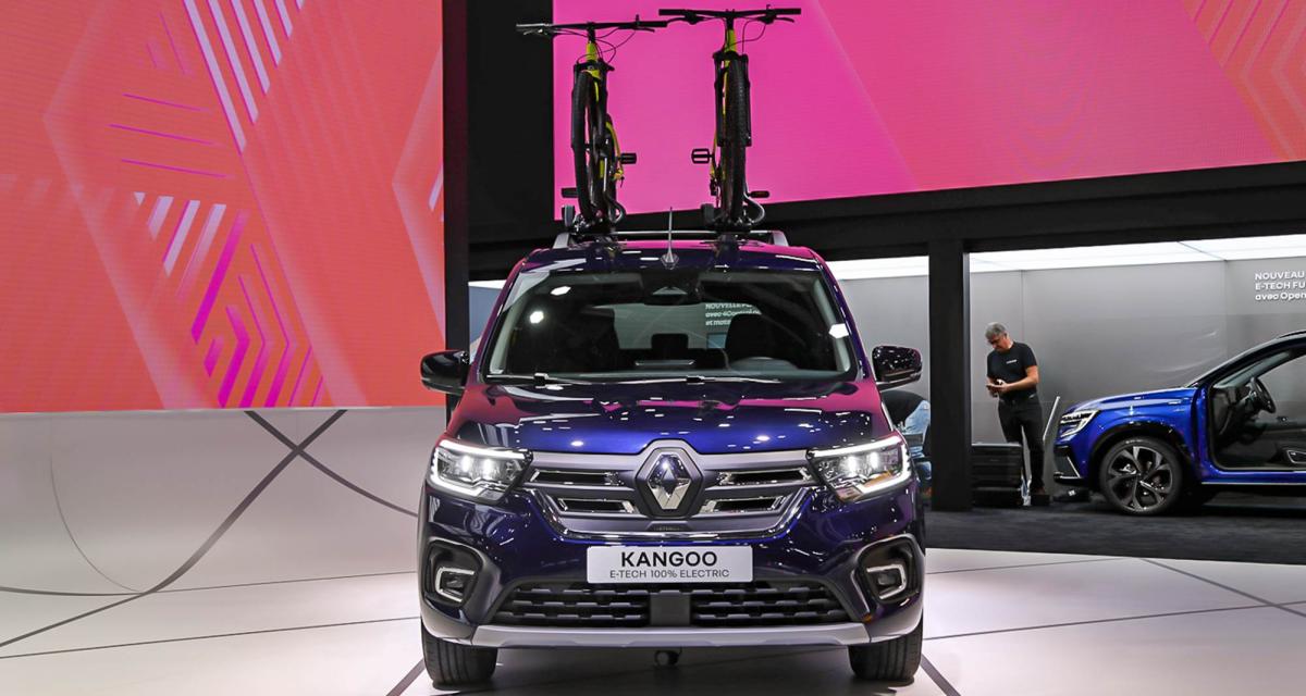 Mondial 2022 Live : Renault Kangoo E-Tech