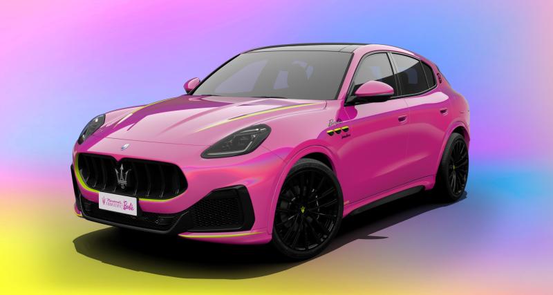  - Une collaboration entre Maserati et...Barbie !