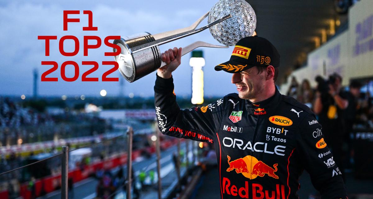 Bilan F1 2022 : les Tops de la saison