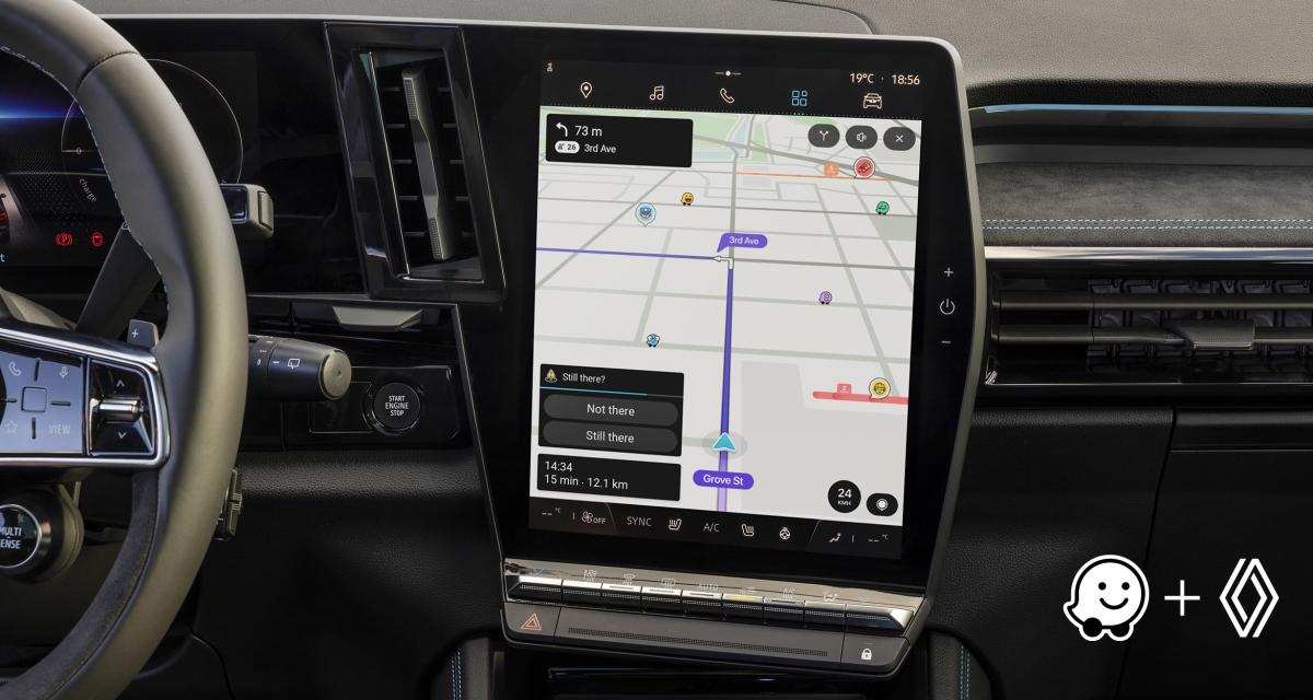 Renault intègre Waze dans son système multimédia