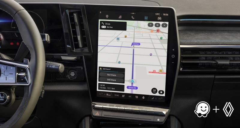  - Renault intègre Waze dans son système multimédia