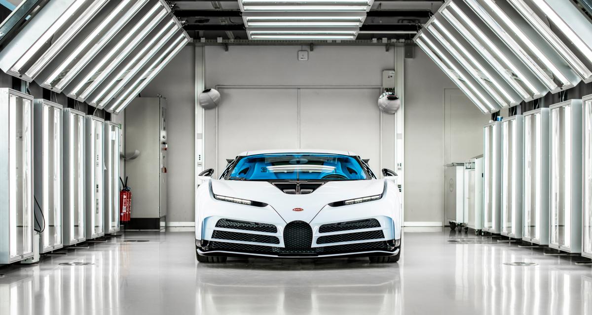 Bugatti a achevé la production des Centodieci