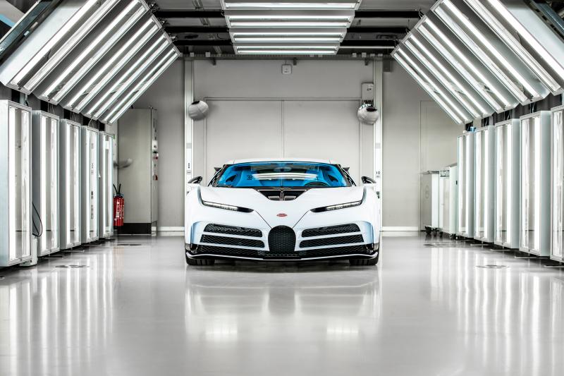 Bugatti Centodieci production achevée