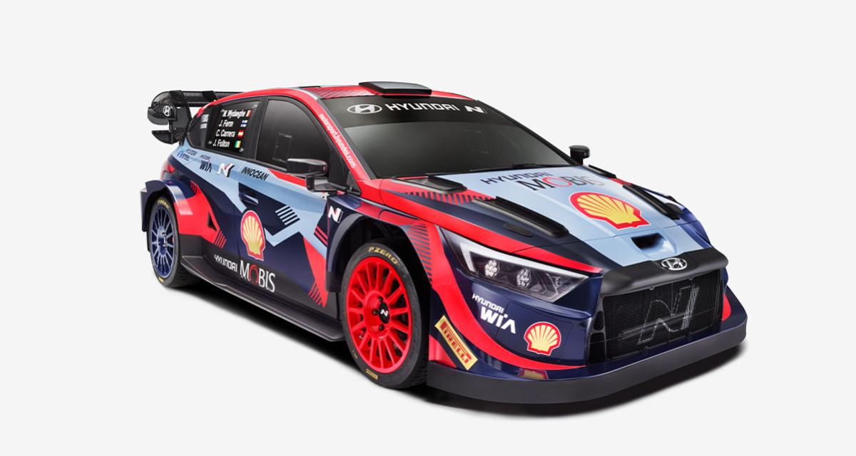 WRC 2023 : voilà la nouvelle Hyundai i20 N Rally 1