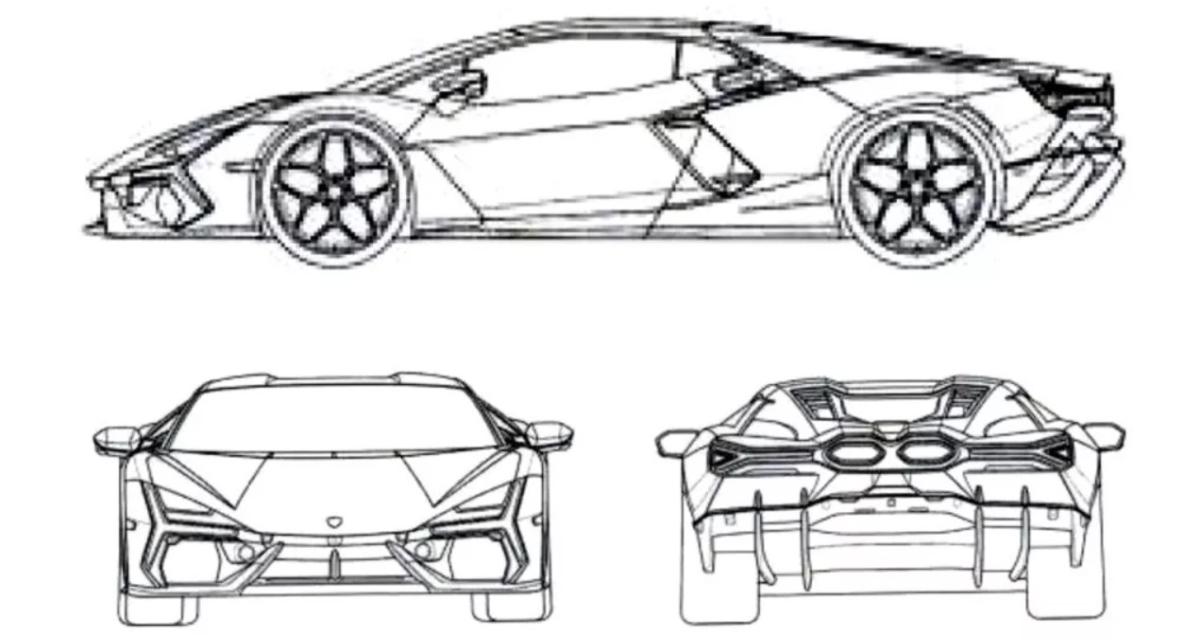 Spyshot : la remplaçante de la Lamborghini Aventador
