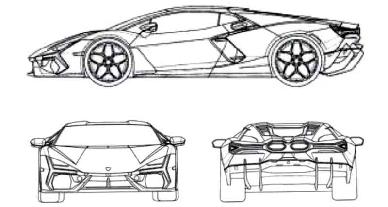  - Spyshot : la remplaçante de la Lamborghini Aventador