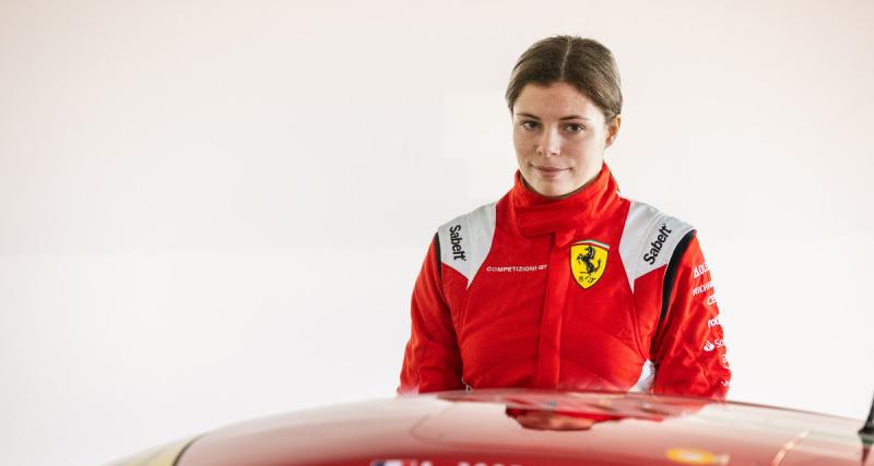  - Lilou Wadoux pilote officielle Ferrari en GT