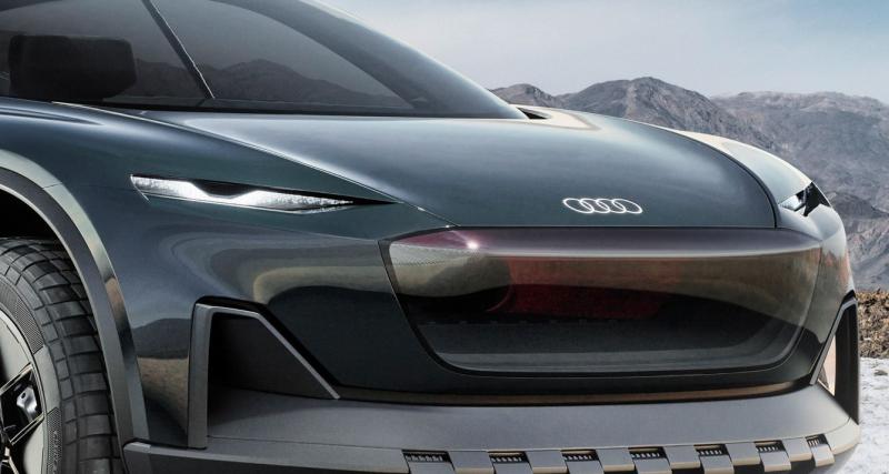 L'Audi activesphere concept - Des feux en forme d'yeux menaçants