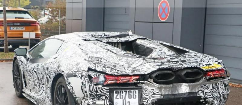 Lamborghini leak V12 hybride