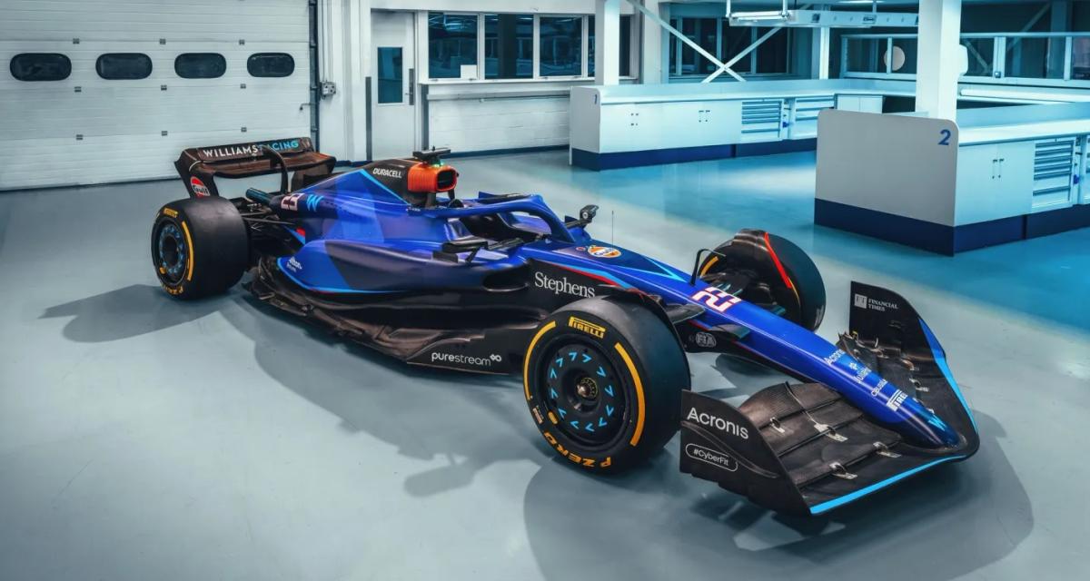 F1 2023 : la vraie Williams FW45 se montre