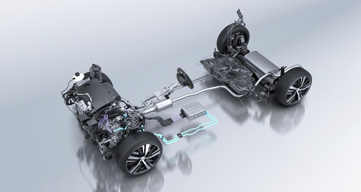 Peugeot présente sa nouvelle technologies Hybrid 48V