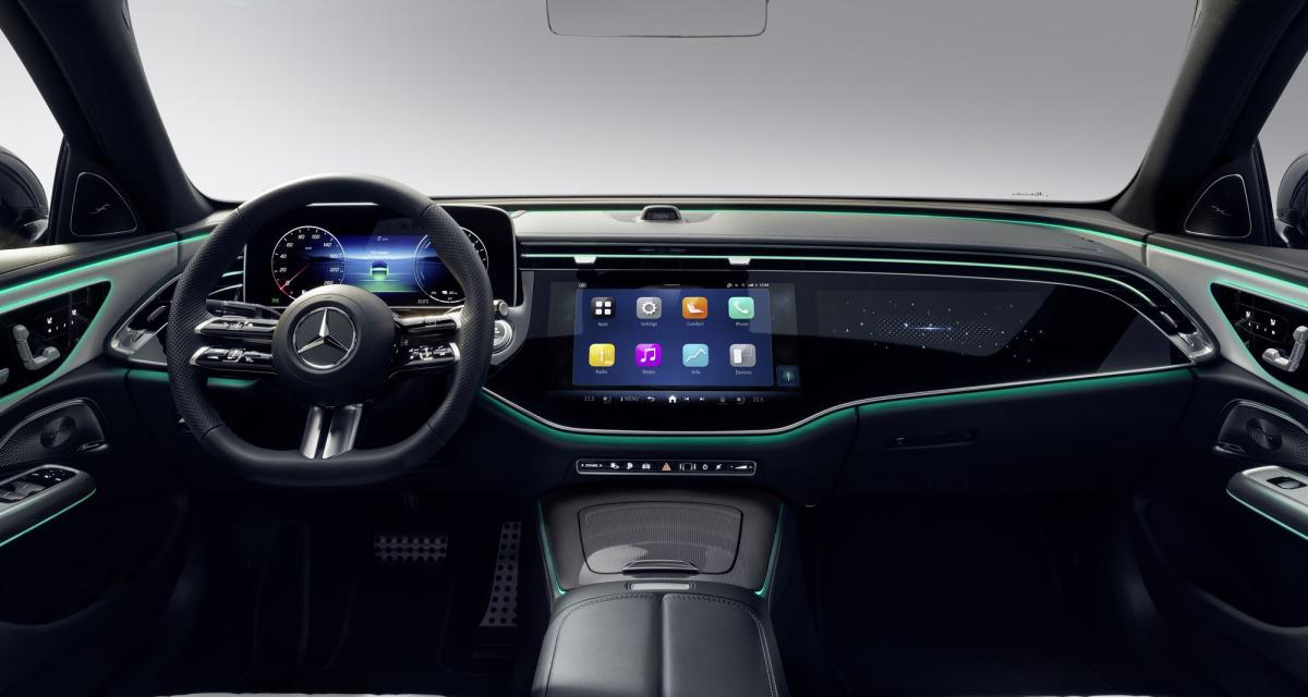 La future Mercedes Classe E sera un écran roulant