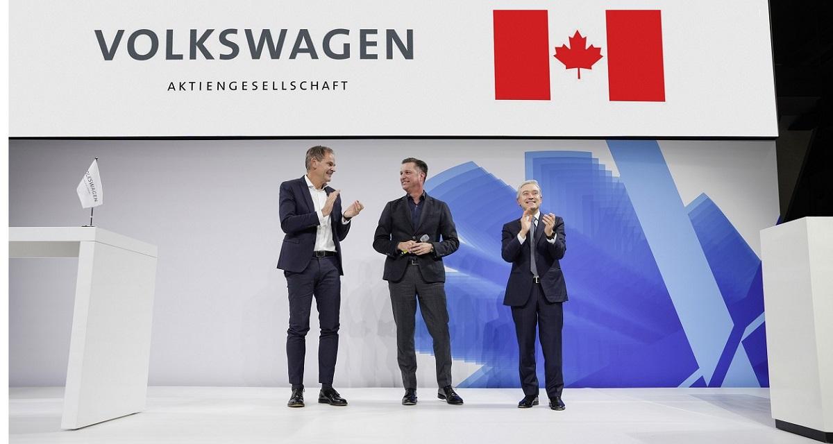Volkswagen : Giga-Factory de batteries au Canada