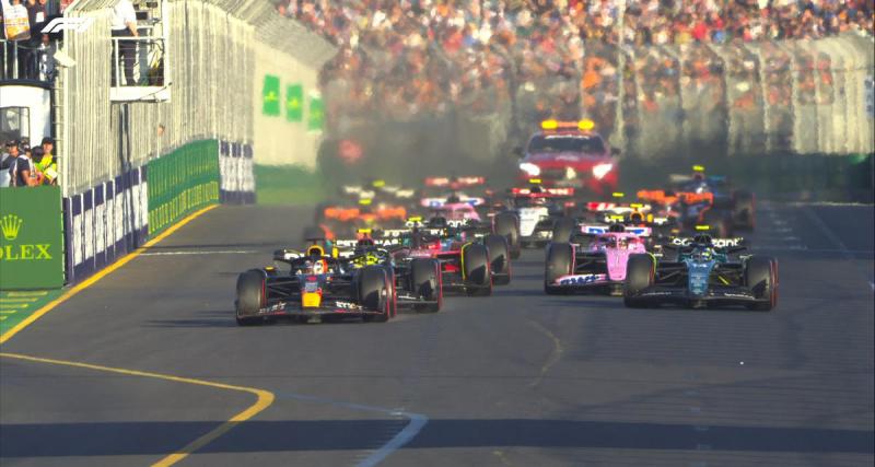 F1 Australie 2023 : Verstappen sort du chaos
