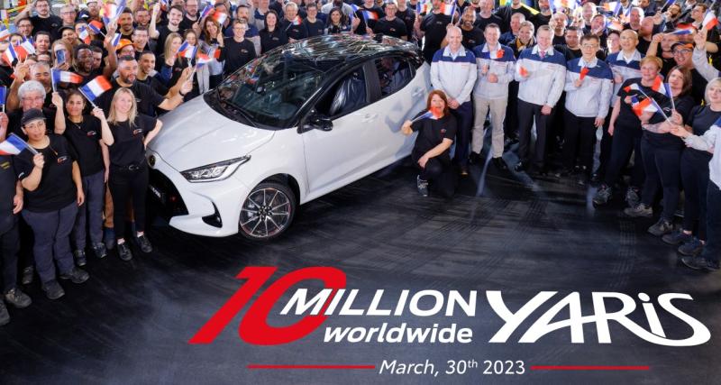  - Toyota : 10 millions de Yaris, et le cap a été franchi à Valenciennes