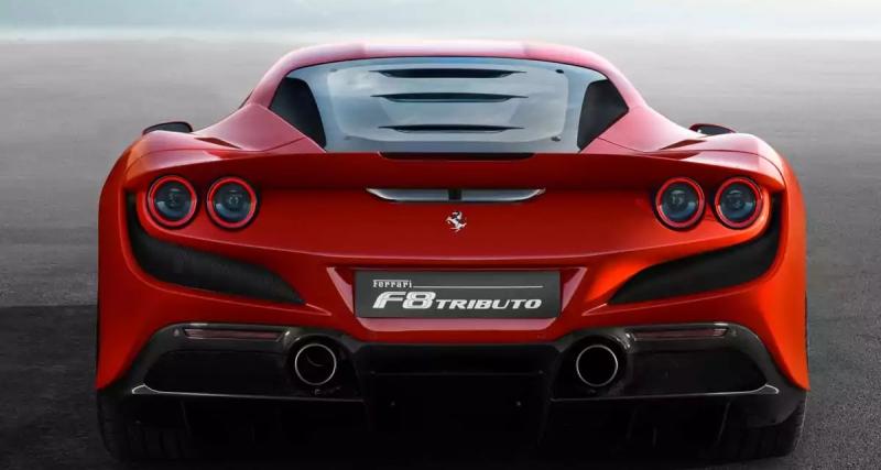  - Ferrari F8 Tributo : fin de la production de la supercar à V8 thermique