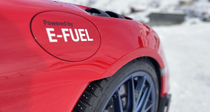  - Essai e-Fuel de Porsche 