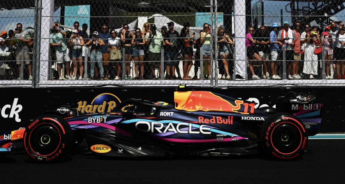 F1 MIAMI 2023 : Perez en pole, Hamilton out